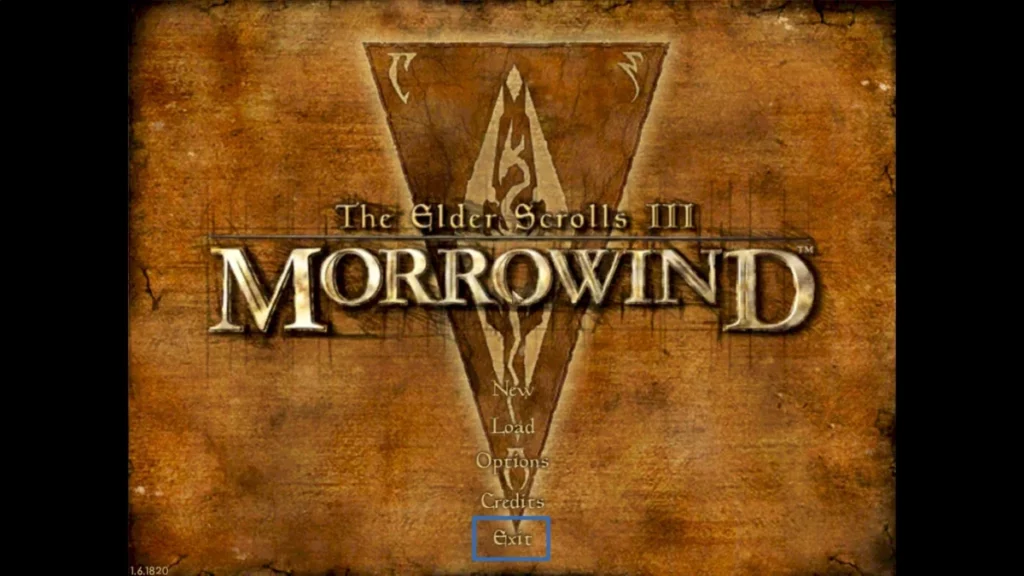 Exit Morrowind