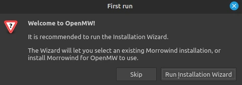 OpenMW Installation